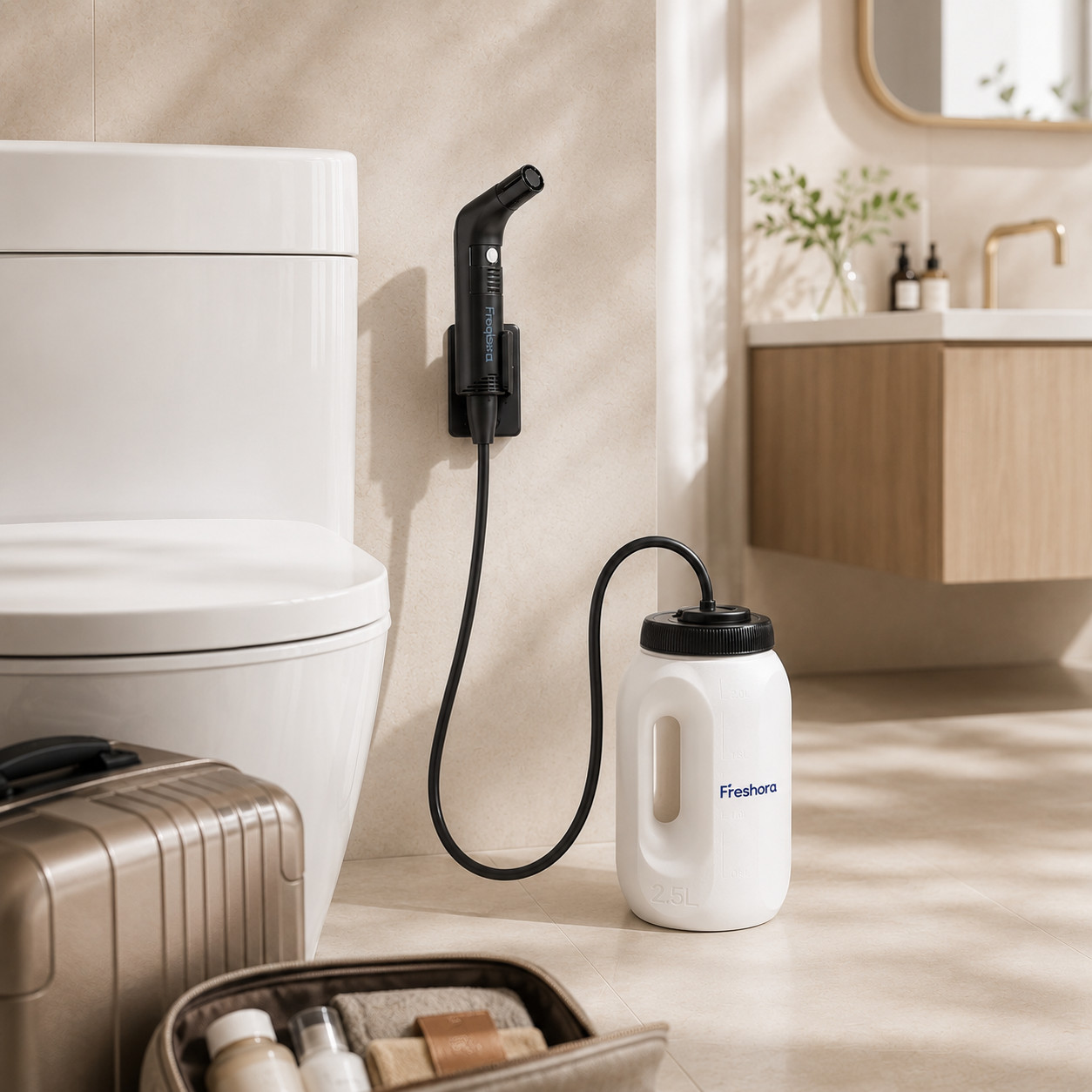 Portable Rechargeable Travel Bidet